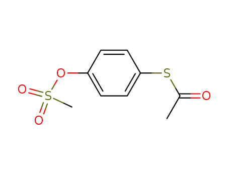 S-{4-[(Methanesulfonyl)oxy]phenyl} ethanethioate