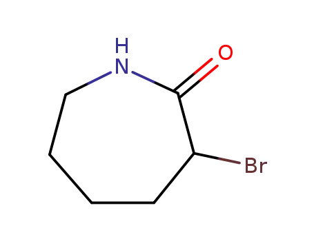 Molecular Structure of 3457-66-7 (3-BROMOAZEPAN-2-ONE)