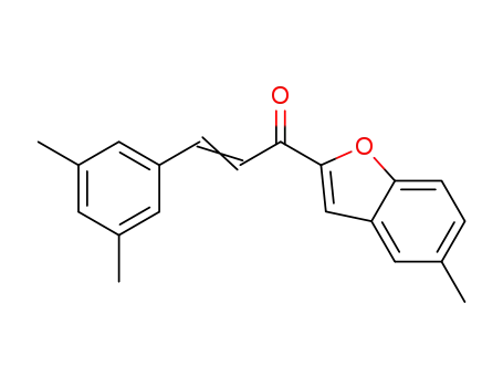 2-Propen-1-one, 3-(3,5-dimethylphenyl)-1-(5-methyl-2-benzofuranyl)-