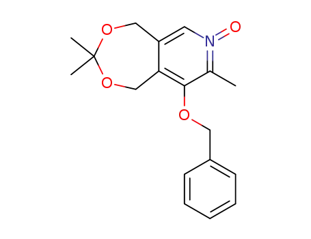 9-(benzyloxy)-3,3,8-trimethyl-1H,3H,5H-[1,3]dioxepino[5,6-c]-pyridin-7-ium-7-olate