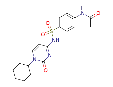 Acetamide,
N-[4-[[(1-cyclohexyl-1,2-dihydro-2-oxo-4-pyrimidinyl)amino]sulfonyl]phen
yl]-