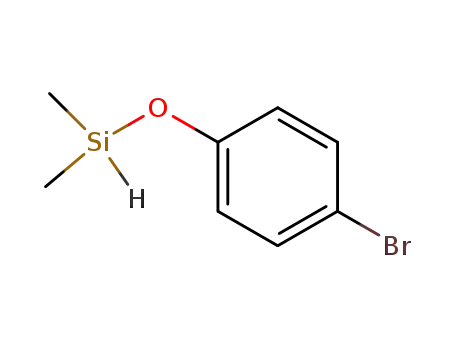 Molecular Structure of 33324-34-4 (4-bromophenoxydimethylsilane)