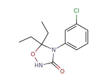 1,2,4-Oxadiazolidin-3-one, 4-(3-chlorophenyl)-5,5-diethyl-