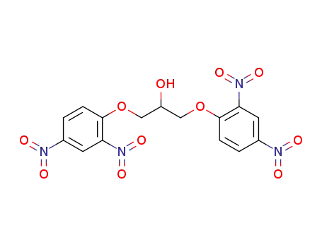 Molecular Structure of 80211-20-7 (1,3-bis{2,4-bisnitrophenoxy}-2-propanol)