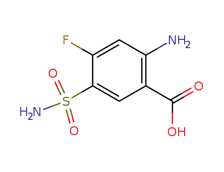 2-AMINO-5-(AMINOSULFONYL)-4-FLUOROBENZOIC ACID