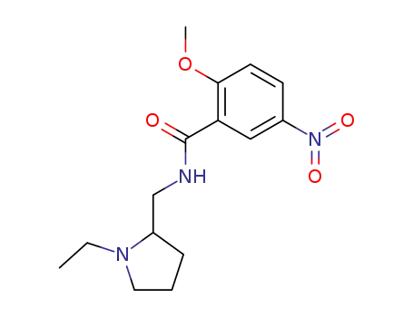 N-[(1-Ethyl-2-pyrrolidinyl)methyl]-2-methoxy-5-nitrobenzamide