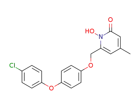 Molecular Structure of 104153-37-9 (Rilopirox)