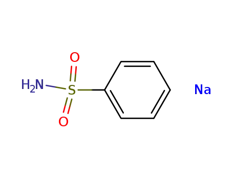 Molecular Structure of 18522-93-5 (Benzenesulfonamide sodium salt)