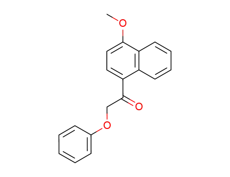Molecular Structure of 61639-29-0 (Ethanone, 1-(4-methoxy-1-naphthalenyl)-2-phenoxy-)