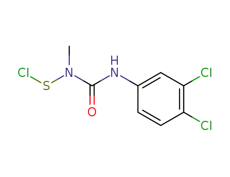 Molecular Structure of 54892-17-0 (N-chlorothio-N-methyl-N'-(3,4-dichlorophenyl)-urea)