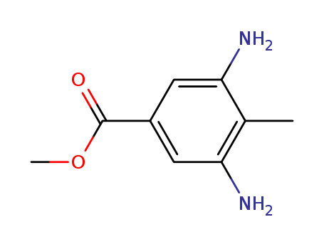 Benzoic acid, 3,5-diamino-4-methyl-, methyl ester