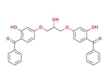 2,2''-Dihydroxy-4,4''-(2-hydroxy-propane-1,3-diyldioxy)dibenzophenone