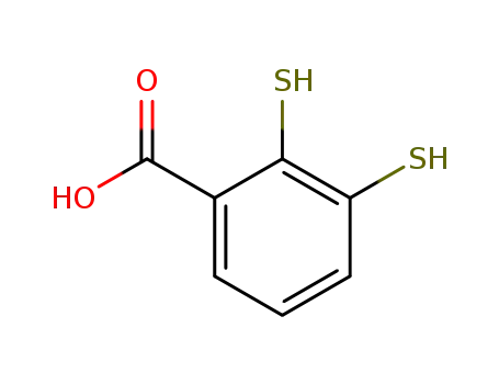Molecular Structure of 174577-69-6 (2,3-Dimercaptobenzoesaeure acid)