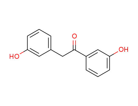 Molecular Structure of 63192-59-6 (Ethanone, 1,2-bis(3-hydroxyphenyl)-)