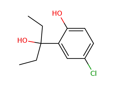 chloro-5 α,α-diethyl hydroxy-2 benzene methanol
