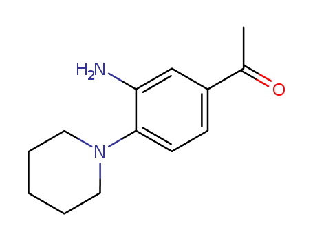 1-(3-Amino-4-piperidinophenyl)-1-ethanone 30877-81-7