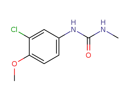 Molecular Structure of 20782-57-4 (METOXURON-MONOMETHYL)