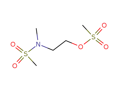 Methanesulfonamide, N-methyl-N-[2-[(methylsulfonyl)oxy]ethyl]-