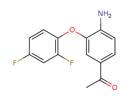 4'-amino-3'-(2,4-difluorophenoxy)acetophenone