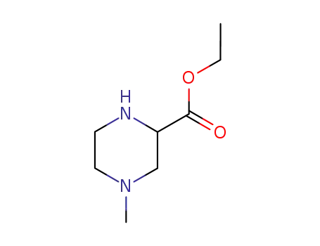 Molecular Structure of 63285-60-9 (ETHYL 4-METHYLPIPERAZINE-2-CARBOXYLATE)