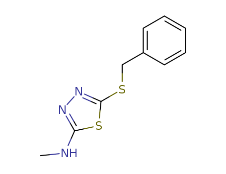 5-(BENZYLTHIO)-N-METHYL-1,3,4-THIADIAZOL-2-AMINE
