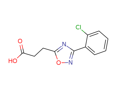 3-[3-(2-CHLOROPHENYL)-1,2,4-OXADIAZOL-5-YL]PROPANOIC ACID