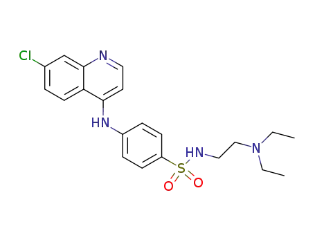 Molecular Structure of 59528-85-7 (Benzenesulfonamide,
4-[(7-chloro-4-quinolinyl)amino]-N-[2-(diethylamino)ethyl]-)