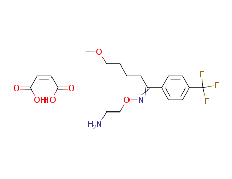 Molecular Structure of 1164483-81-1 (fluvoxamine maleate)