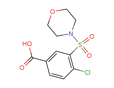 4-클로로-3-(모르폴린-4-설포닐)-벤조산