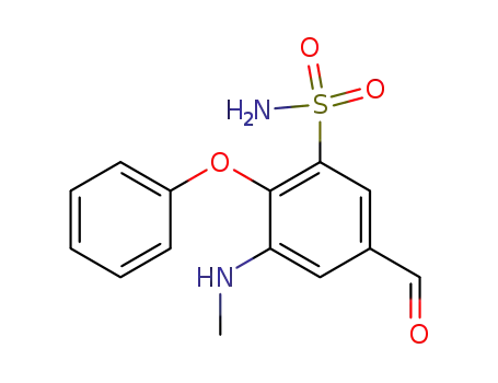 5-Formyl-3-(methylamino)-2-phenoxybenzene-1-sulfonamide
