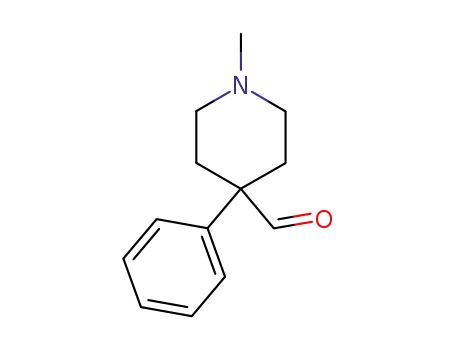 1-methyl-4-phenyl-piperidine-4-carbaldehyde