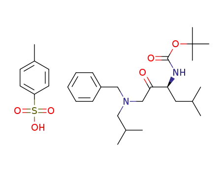 (S)-[3-Methyl-1-[[(2-methylpropyl)(phenylmethyl)amino]acetyl]butyl]carbamic acid, 1,1dimethylethyl ester, 4-methylbenzenesulfonic acid salt