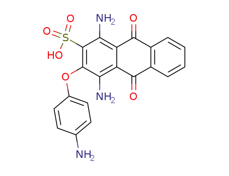 2-Anthracenesulfonic acid,
1,4-diamino-3-(4-aminophenoxy)-9,10-dihydro-9,10-dioxo-
