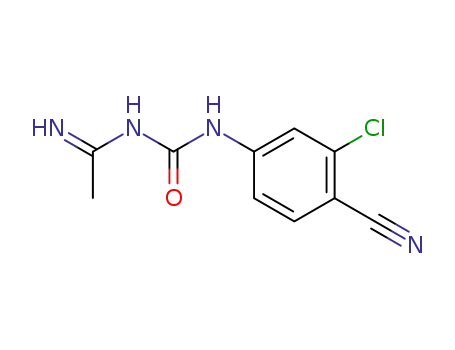 1-(3-Chloro-4-cyanophenyl)3-(acetimidoyl)urea