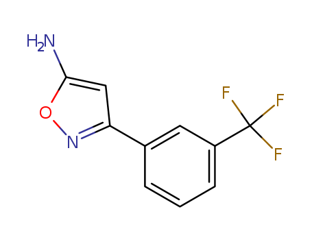 3-[3-(Trifluoromethyl)phenyl]-5-isoxazolylamine