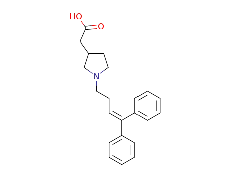 1-(4,4-디페닐-3-부테닐)피롤리딘-3-아세트산