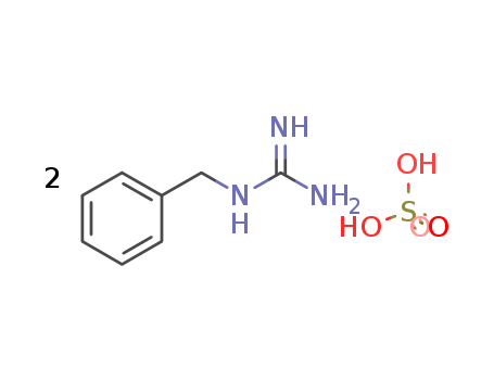 Guanidine, (phenylmethyl)-, sulfate (2:1)