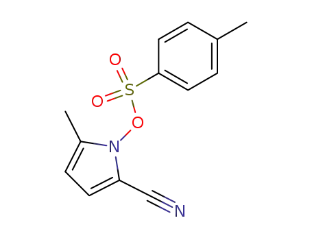 1H-Pyrrole-2-carbonitrile, 5-methyl-1-[[(4-methylphenyl)sulfonyl]oxy]-