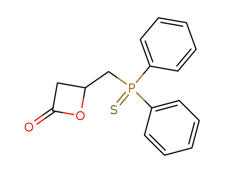 diphenyl(2-oxo-oxetan-2-ylmethyl)phosphine sulphide