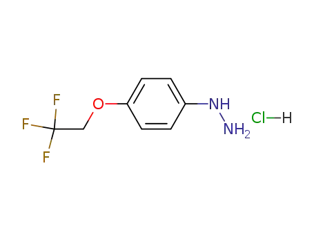 (4-(2,2,2-Trifluoroethoxy)phenyl)hydrazine hydrochloride