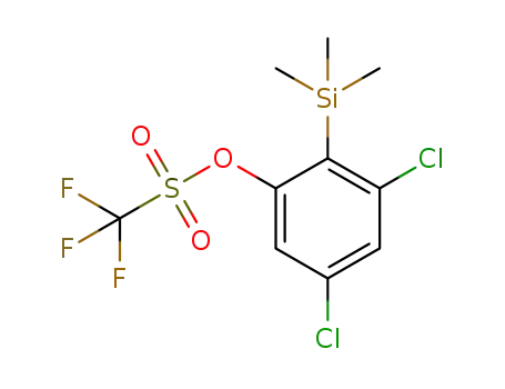 trifluoromethanesulfonic acid 3,5-dichloro-2-trimethylsilanyl-phenyl ester