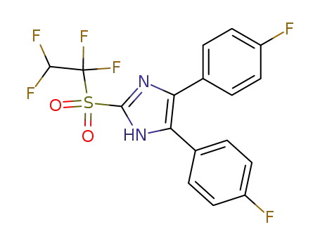 Molecular Structure of 62894-89-7 (Tiflamizole)