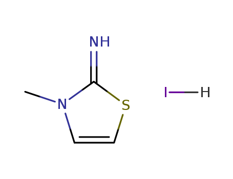 3-Methyl-1,3-thiazol-2(3h)-imine hydroiodide