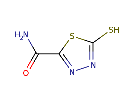 1,3,4-Thiadiazole-2-carboxamide,4,5-dihydro-5-thioxo-(9CI)