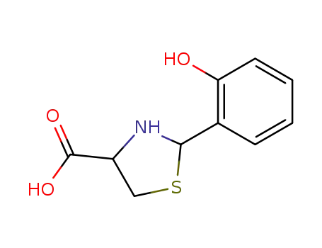 2-(2-Hydroxyphenyl)-1,3-thiazolidin-3-ium-4-carboxylate