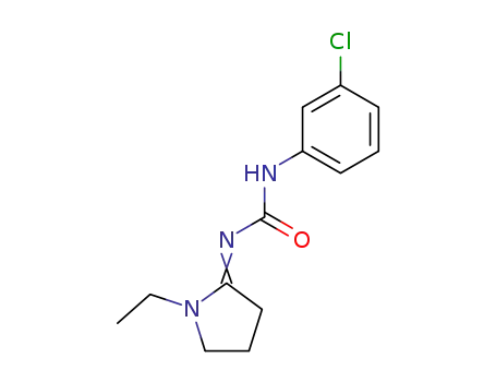 1-(m-클로로페닐)-3-(1-에틸피롤리딘-2-일리덴)우레아