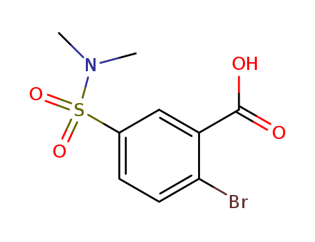 2-BROMO-5-(N,N-DIMETHYLSULFAMOYL)BENZOIC ACID CAS NO.3285-51-6  CAS NO.3285-51-6