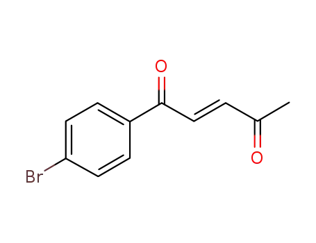 Molecular Structure of 1172582-14-7 ((E)-1-(4-bromophenyl)pent-2-ene-1,4-dione)