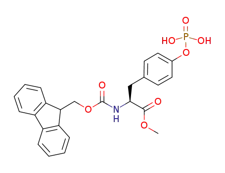 N-(9-fluorenylmethoxycarbonyl)-O'-phosphonotyrosine methyl ester