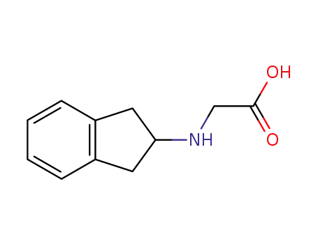 2-(2,3-dihydro-1H-inden-2-ylamino)acetic Acid